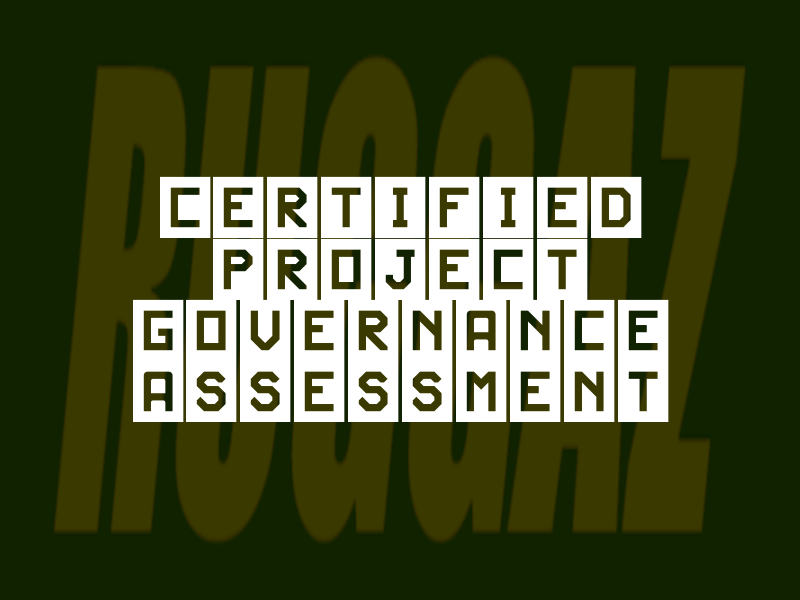 Ruggaz Certified Project Governance Assessment